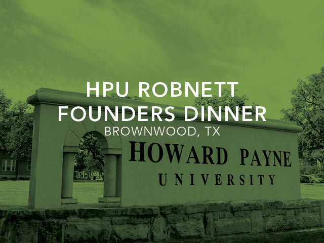 HPU Robnett Founders Dinner